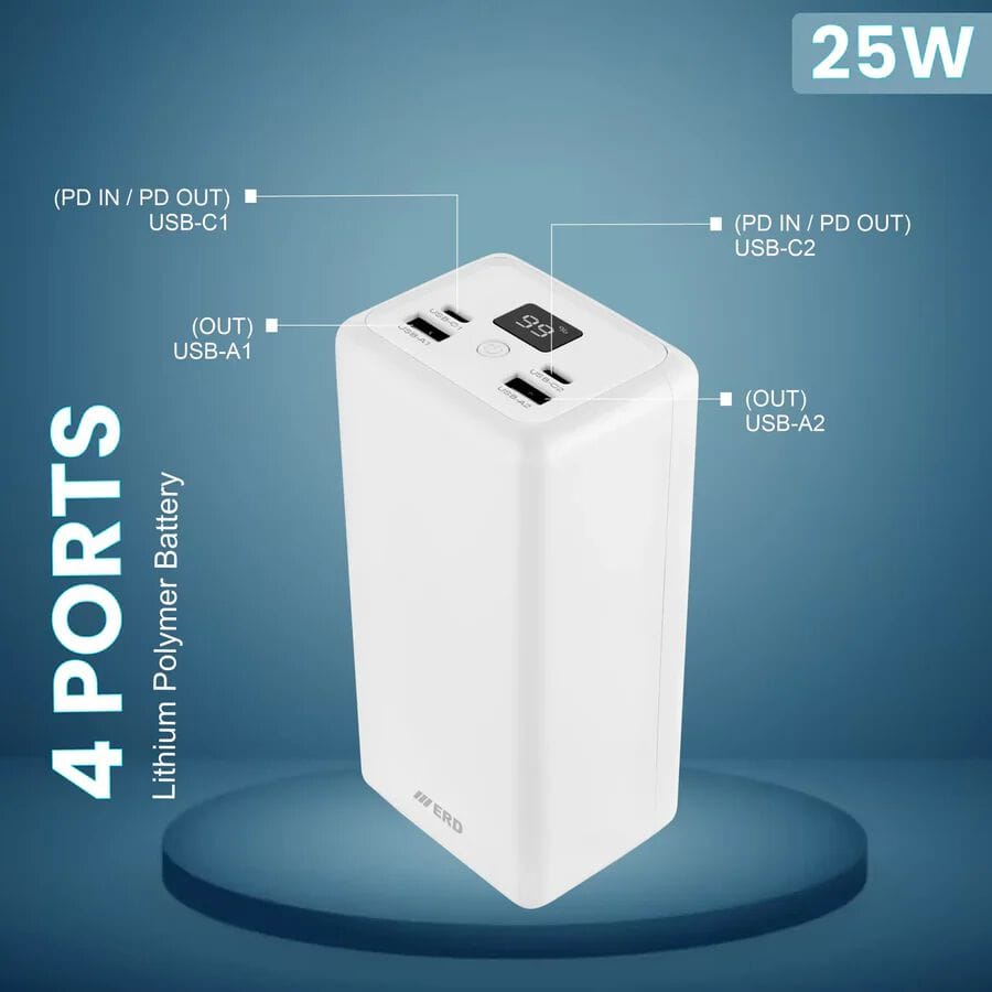 ERD PB-193 POWER BANK 40000 MAH
