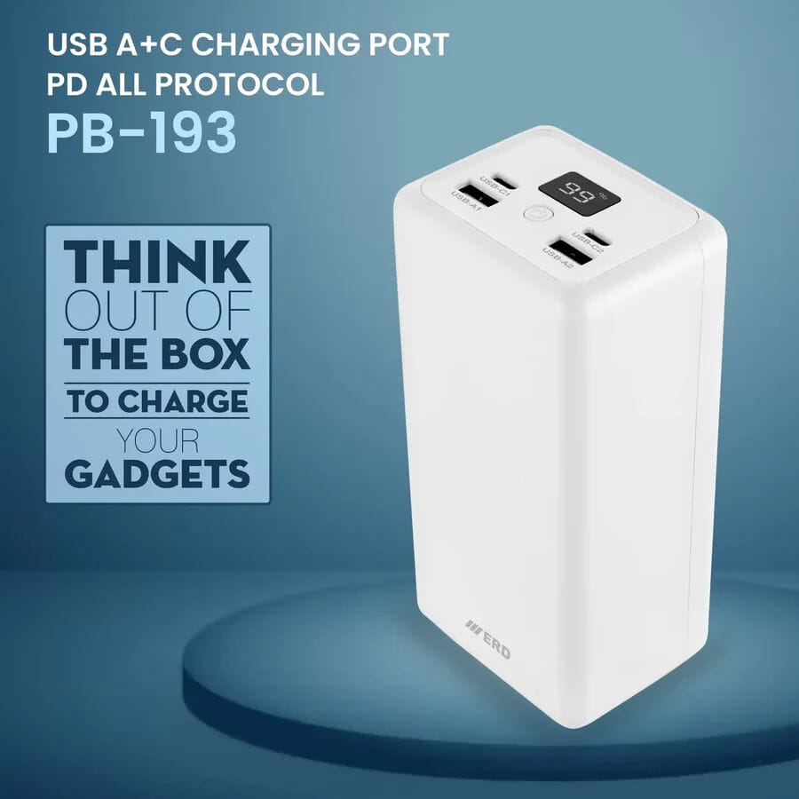 ERD PB-193 POWER BANK 40000 MAH