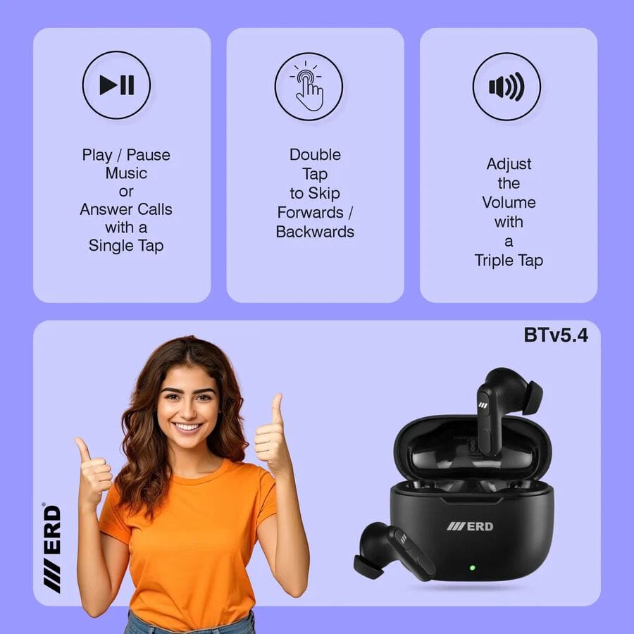 ERD TWS 20 WIRELESS EARBUDS B