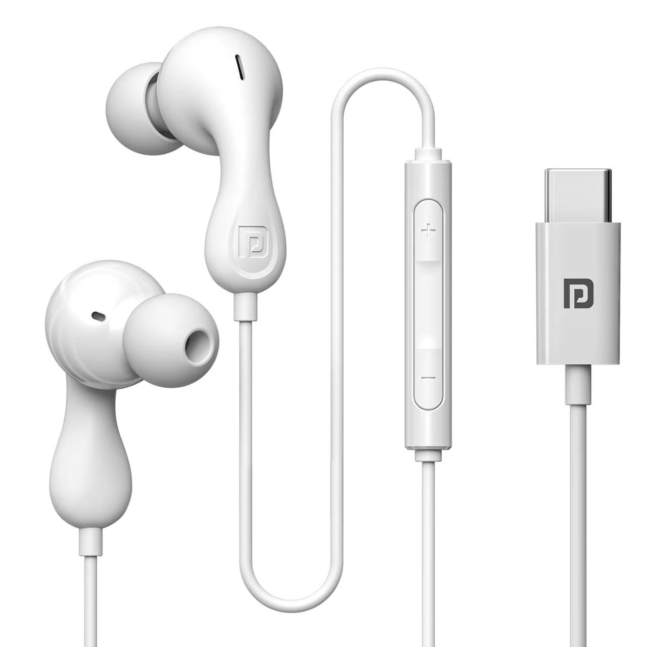 Portronics conch kappa c type c wired earphone por-3053