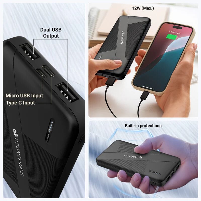 Zebronics Energipod pb17 power Bank 10000mah